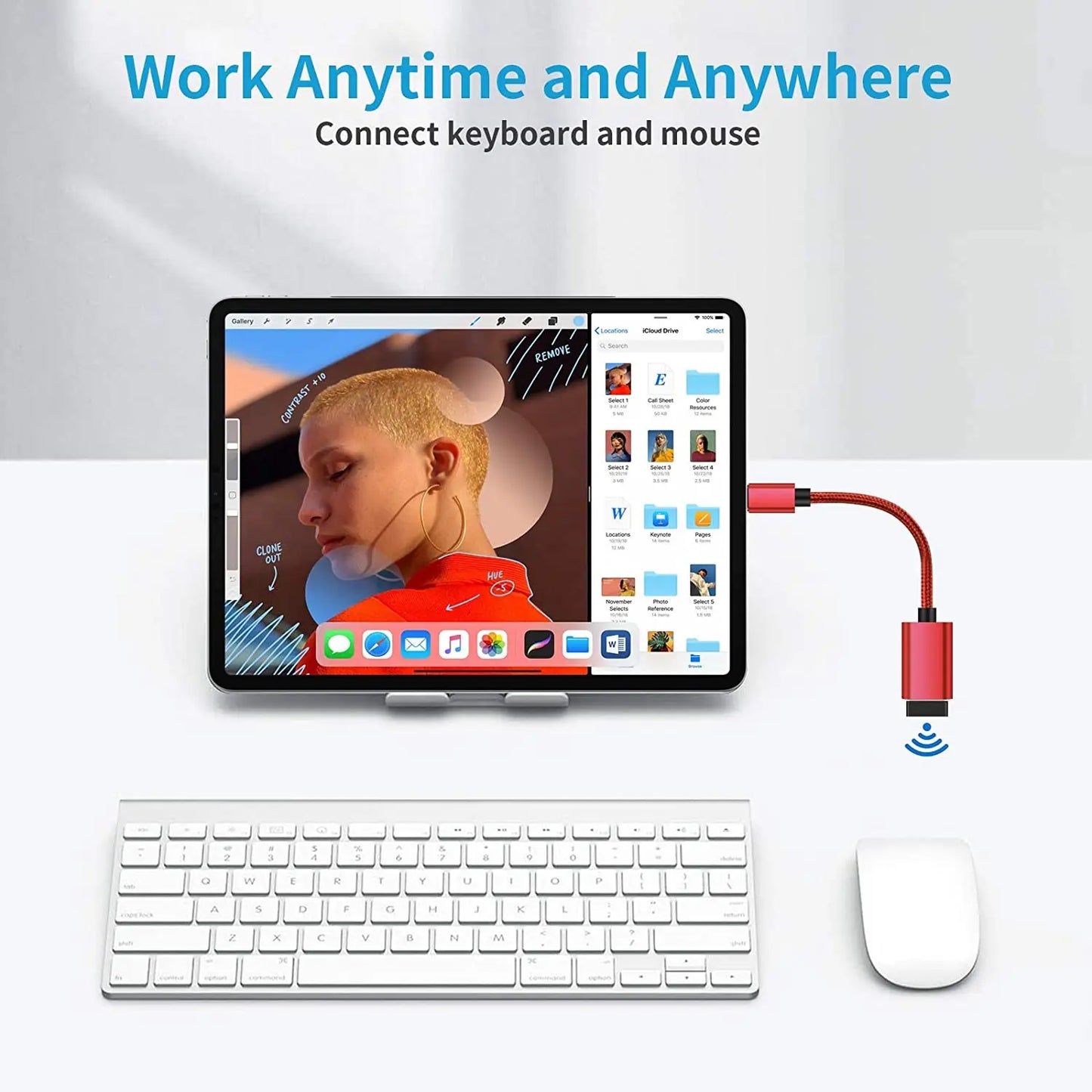 OTG Type C Cable Adapter USB to Type C Adapter Connector for Xiaomi Samsung Universal OTG Data Cable Converter for MacBook Pro