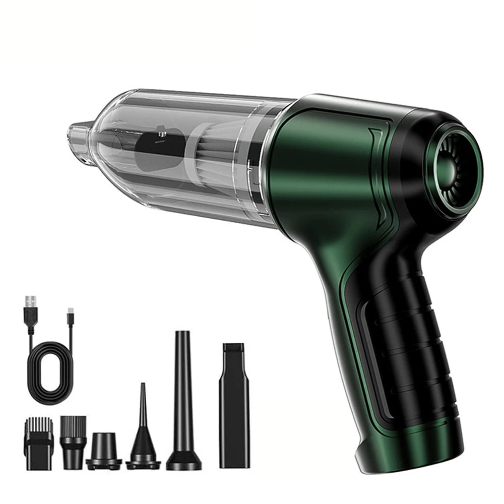 Car Vacuum Cleaner Wireless Portable Vacuum Machine 95000PA Strong Suction Handheld Mini Cleaner High Power Blower for Cars Home