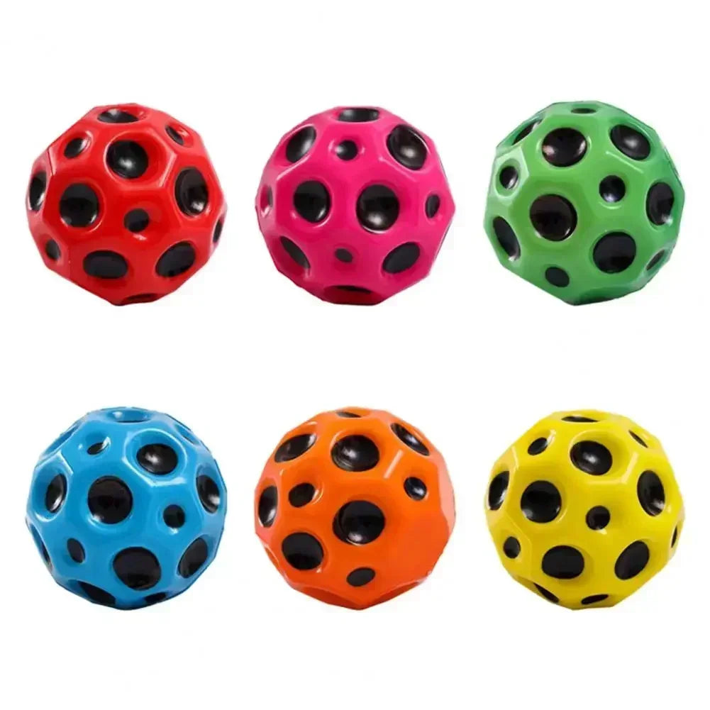 20Pcs Good Elasticity Porous Design Bouncy Ball Toy Portable Elastic Jump Ball Durable Home Smooth Fashion New