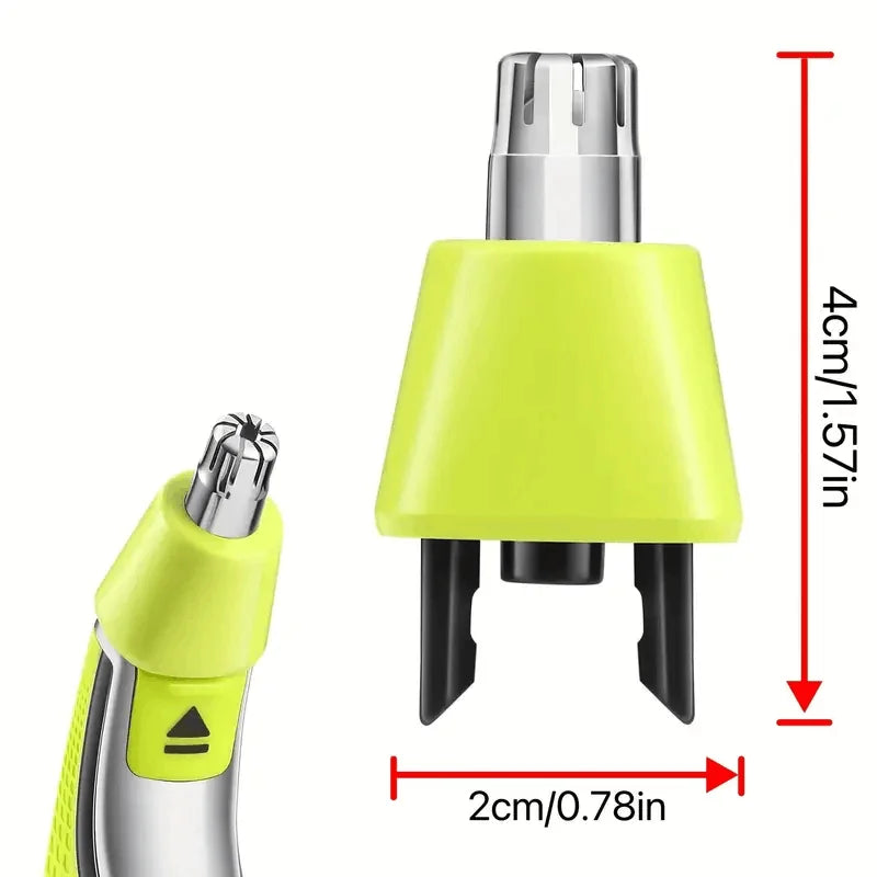3pcs Nose Hair Trimmer Replacement Blade Heads for Philips One Blade QP2520 QP2515 QP2630 QP6510 QP6520 QP6530 Beard Trimmer