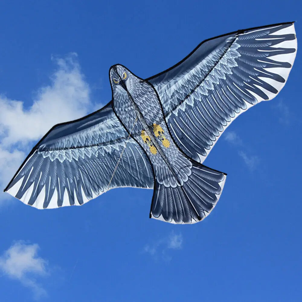 NEW Arrive Outdoor Fun Sports  59 Inch Eagle Kite With Handle And Line For Kids Or Adults Good Flying
