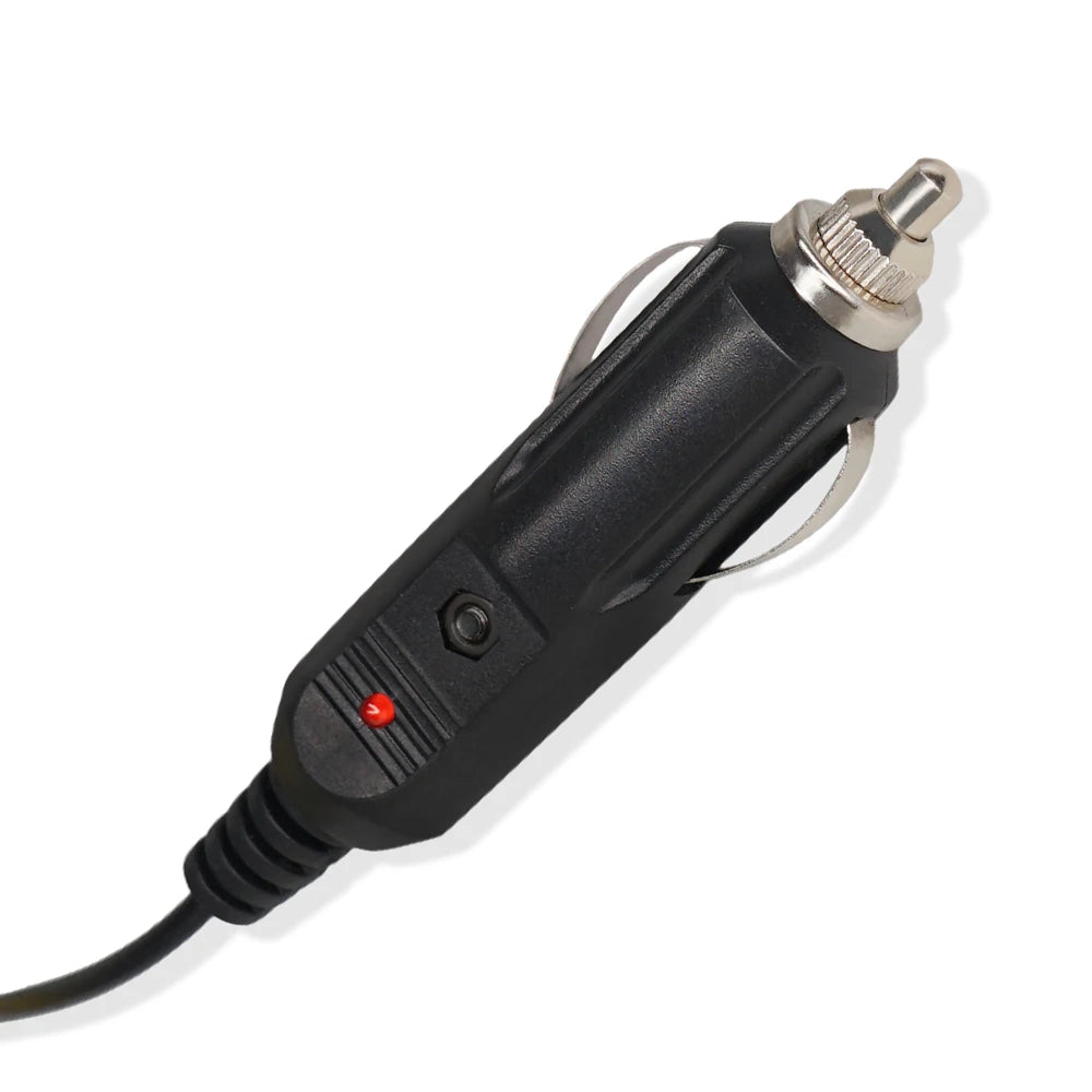 12V DC Power Car Charger for Walkie Talkie UV-5R UV9R UV-82 UV-9R Plus UV5RE 5RA Baofeng Accessories Radio Charge Base Cord