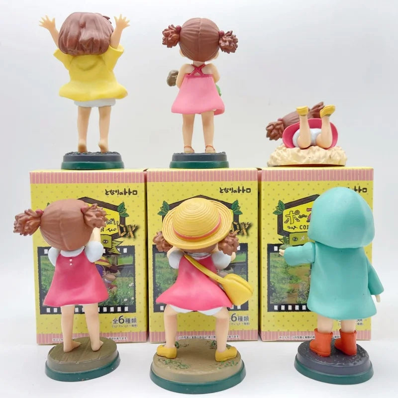 New Arrival  Anime Cute movie Character Fireflies girl and Ponyo PVC figure Model Desktop Decoration Kids Toys Birthday Gifts