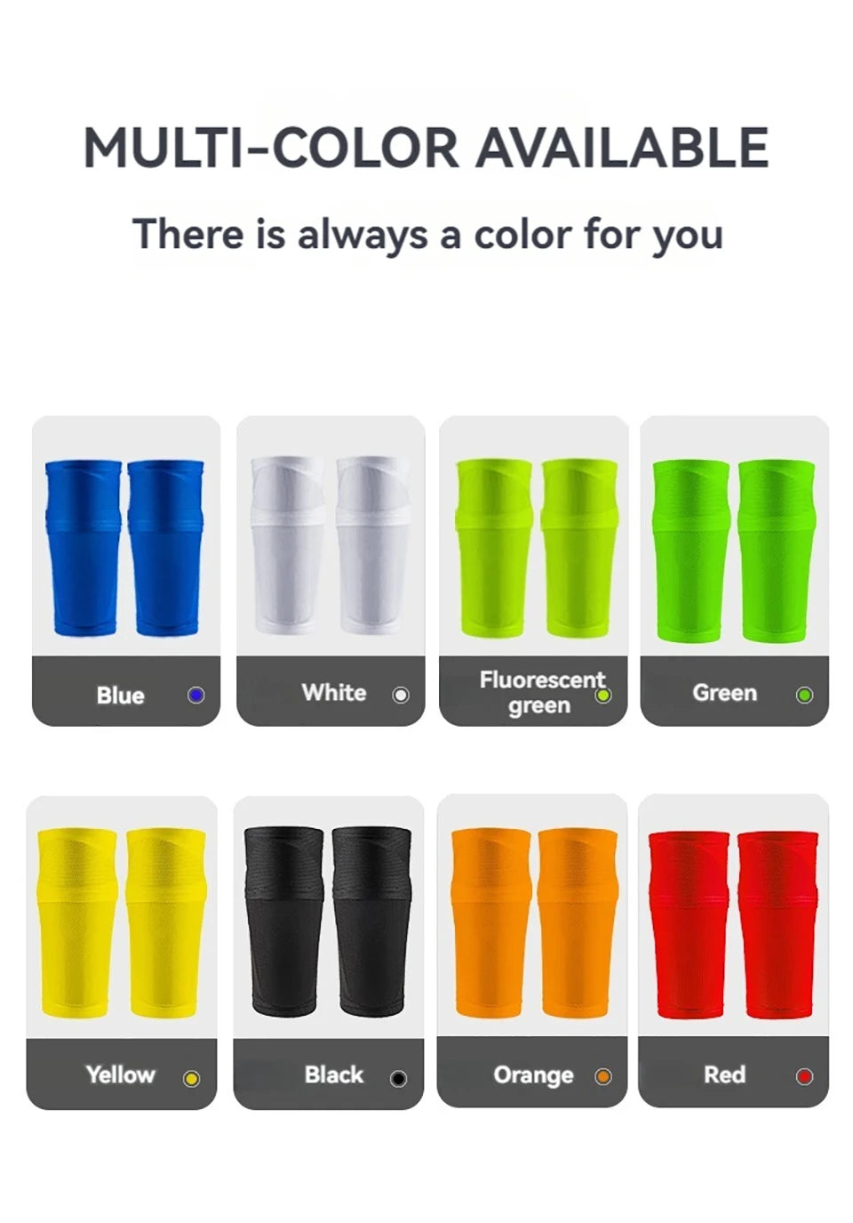 Loogdeel New Soccer Shin Guards Sleeves for Kids Youth Adults- Sleeves for Footoall Games,Sleeves with Optimized lnsert Pocket