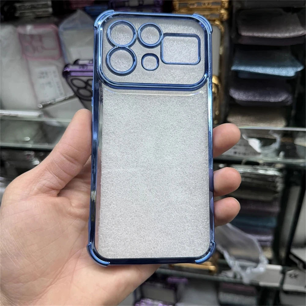 For Infinix Note 60 Pro Case Infinix Note 60 Camera Protect Electroplated Transparent Silicone Cover Infinix Note60 Pro5G Bumper