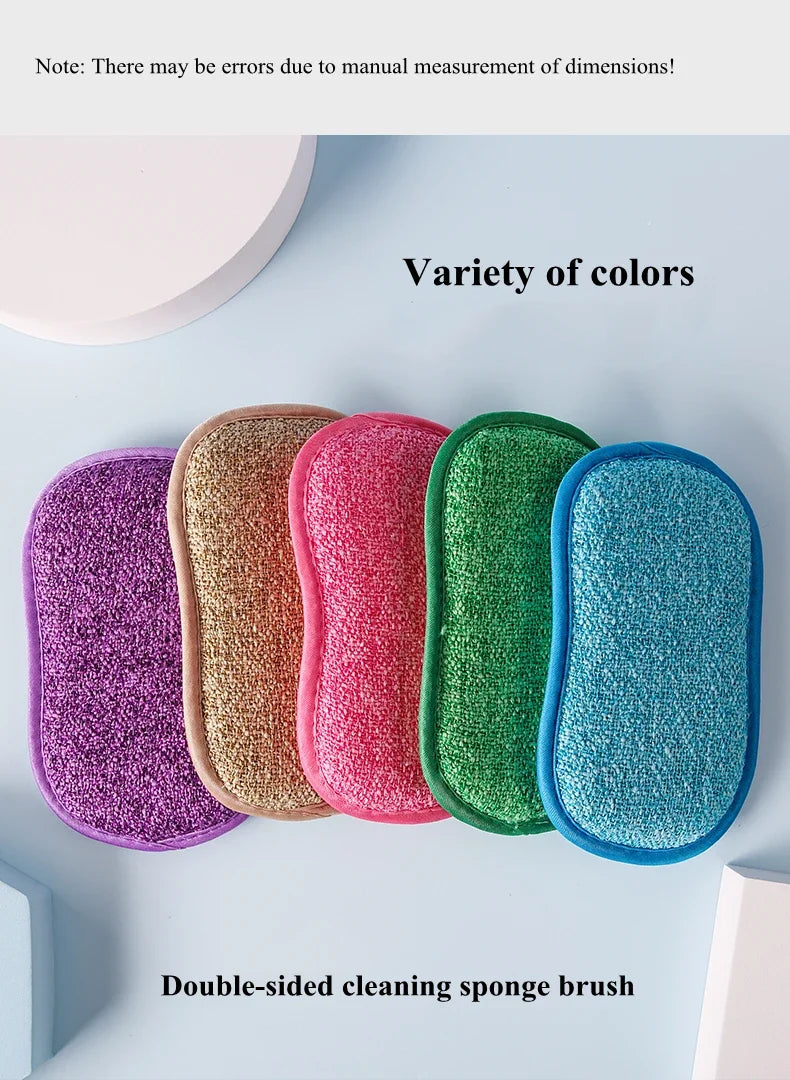 5/10/20PCS Reusable Washable Sponges Magic Sponge Eraser Kitchen Sponge Cleaning Product Gadgets Tools Kitchen Tools Accessories