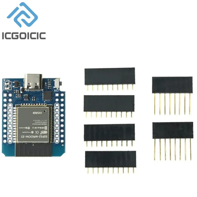 1-10pcs MINI ESP8266 ESP32 ESP-32S WIFI Bluetooth-compatible CP2104 CH9102 Development Board Module For Wemos Arduino With Pins