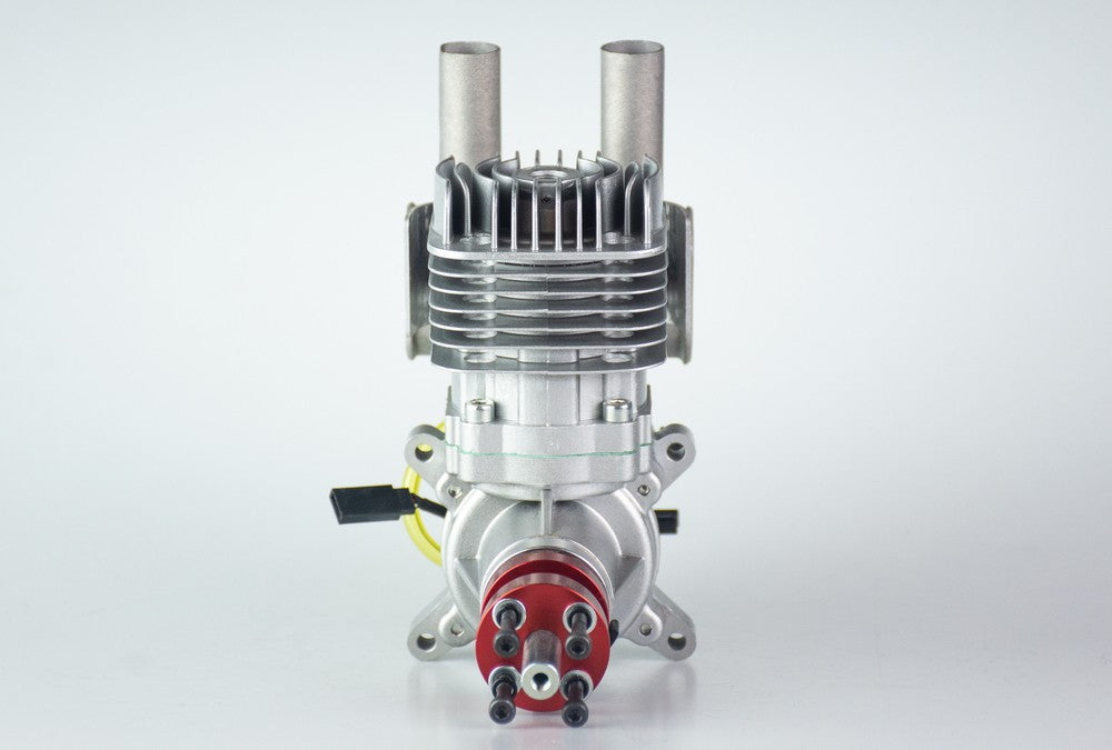 NEW V2 VVRC RCGF 35cc Petrol/Gasoline Engine with Rear Exhaust pipe for RC Model Airplane