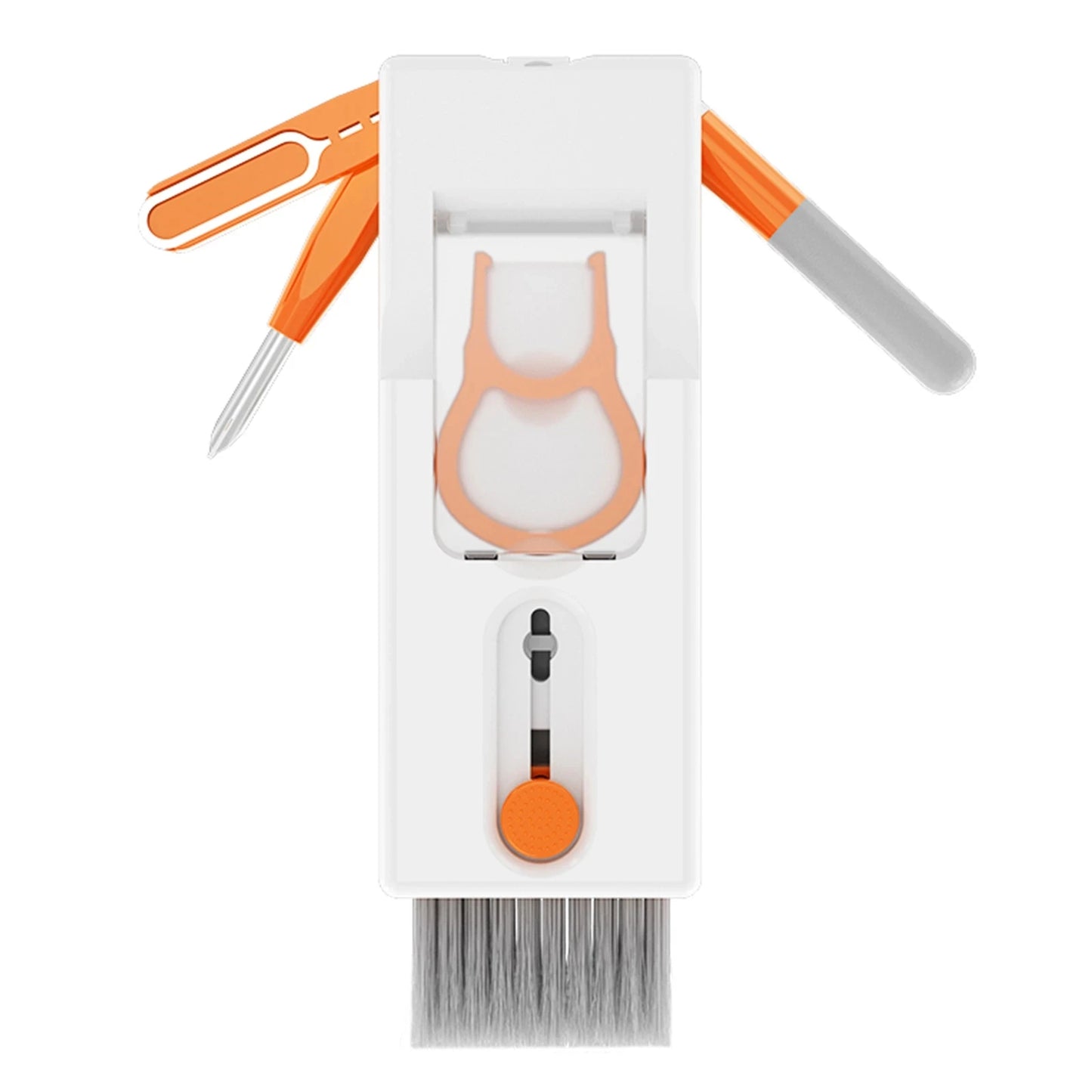 11-in-1 Computer Cleaning Kit Bluetooth Earphone Cleaner Pen Keyborad Camera Brush Sim Card Ejector Keycap Puller Phone Holder