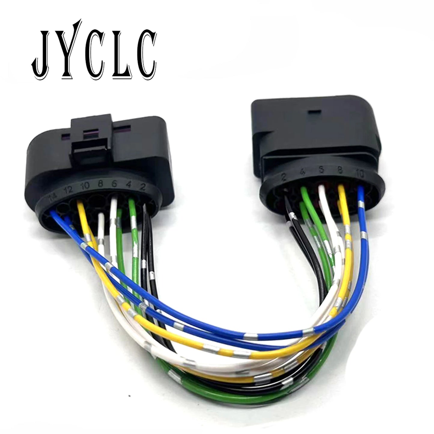10 pin 14 pin car connector harness plug car headlight modification hernia headlight conversion LED headlight connector for VW