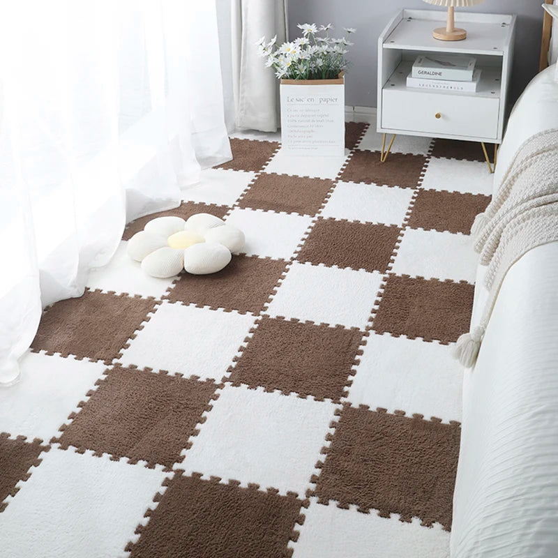 Eva Foam Puzzle Carpet Soft Plush Children's Mat Baby Toys Baby Play Mat In Children's Room Keep Warm Playmat