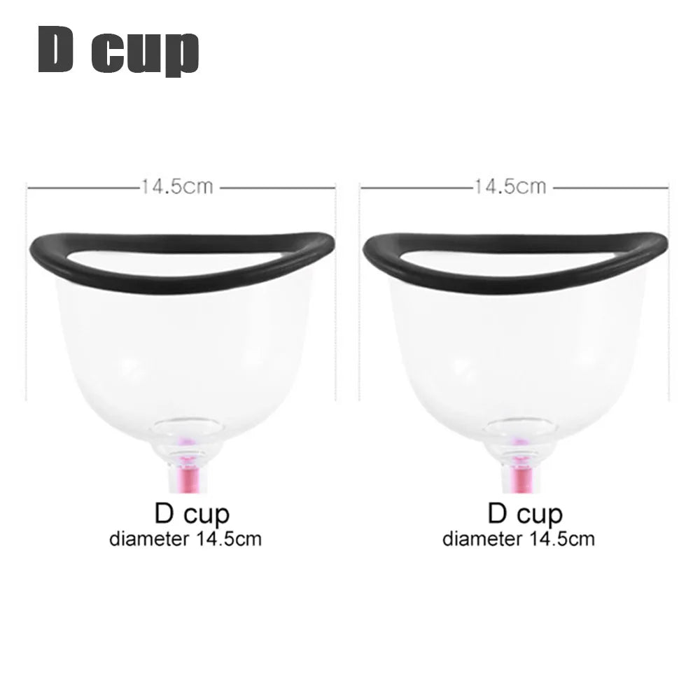 Breast Enhancement Pump Cupping Enlarge Buttocks Lifter Hip Cup Body Shaping Massage Body Cups Hips Trainer Massage Equipment