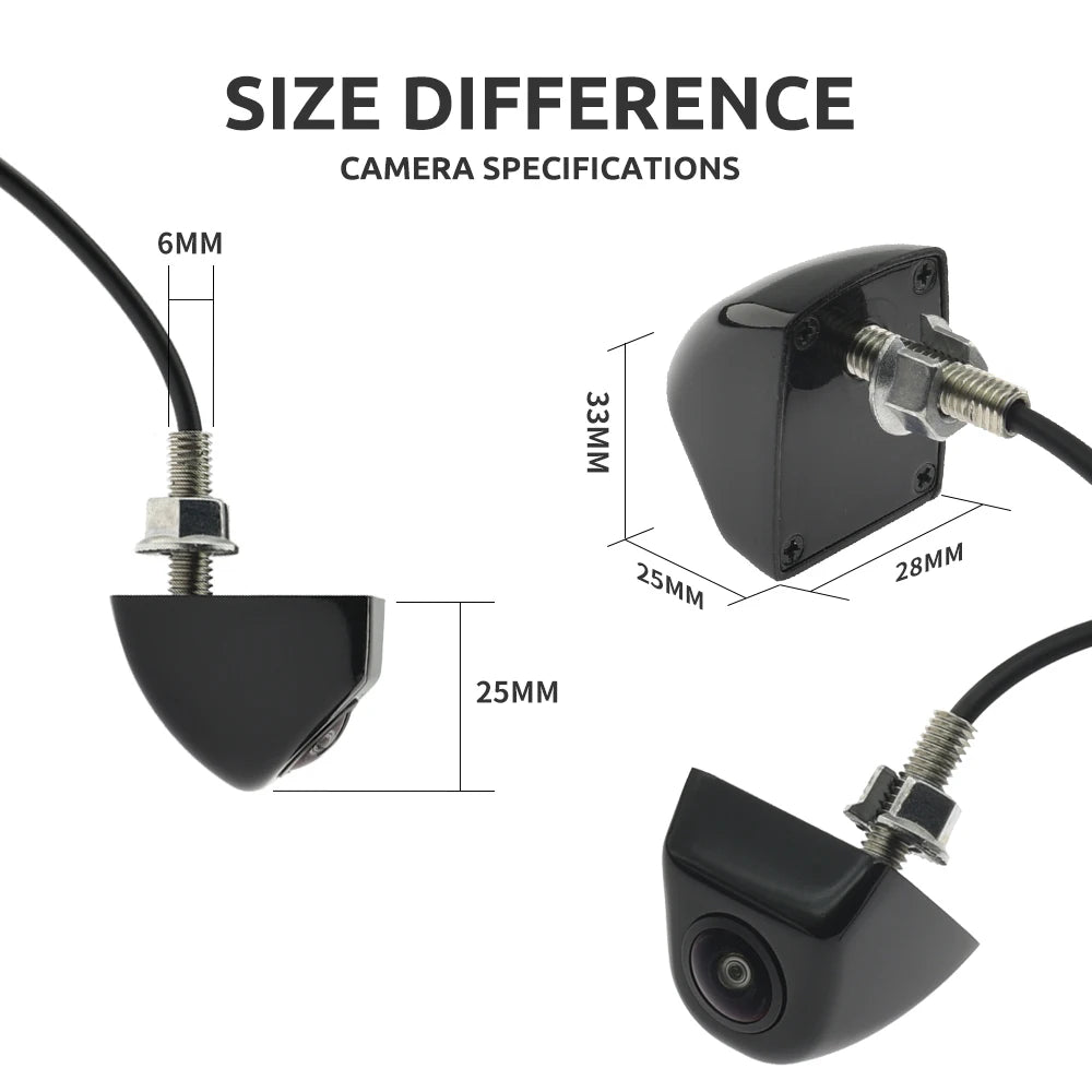 Parking Assistance Car Rear View Camera 12V Back Reverse Fish Eyes Night Vision CCD HD 120 Degree Angle Auto