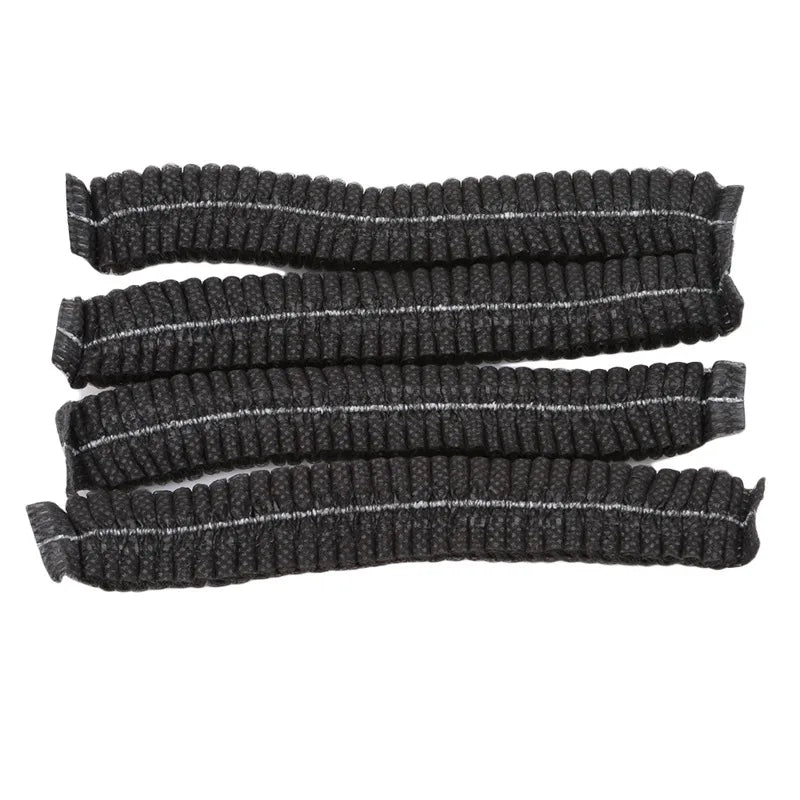 100pcs/Pack Disposable Hair Head Covers Net Bouffant Dustproof Anti Dust Caps Breathable Shower Bathing Hats Kitchen Wholesale