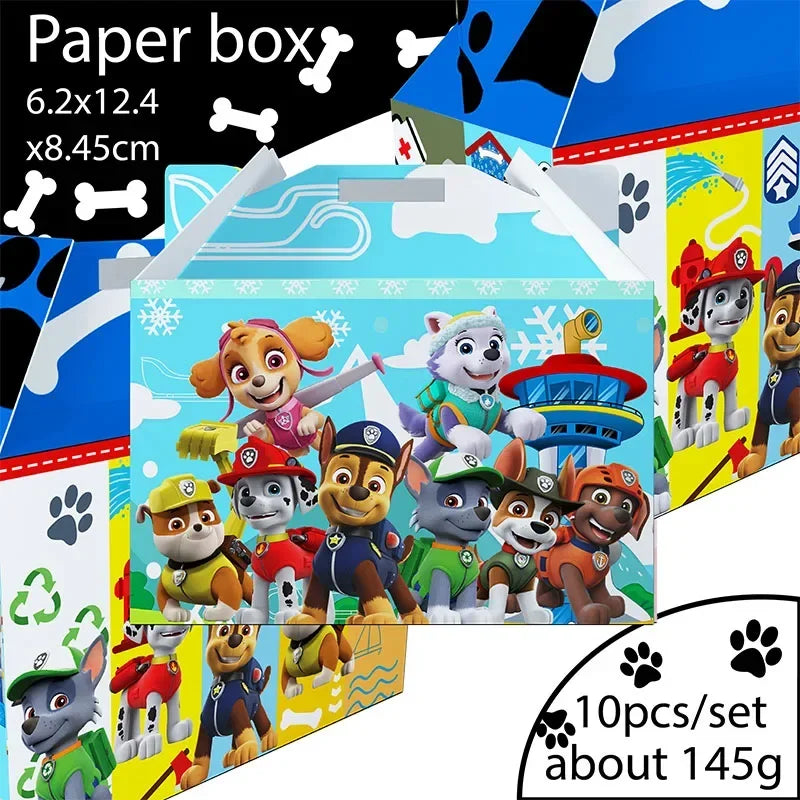 New Paw Patrol Birthday Decoration Dogs Rubble Disposable Tableware Cup Plate Tablecloth Baby Shower Kids Girl Boy Party Supplie