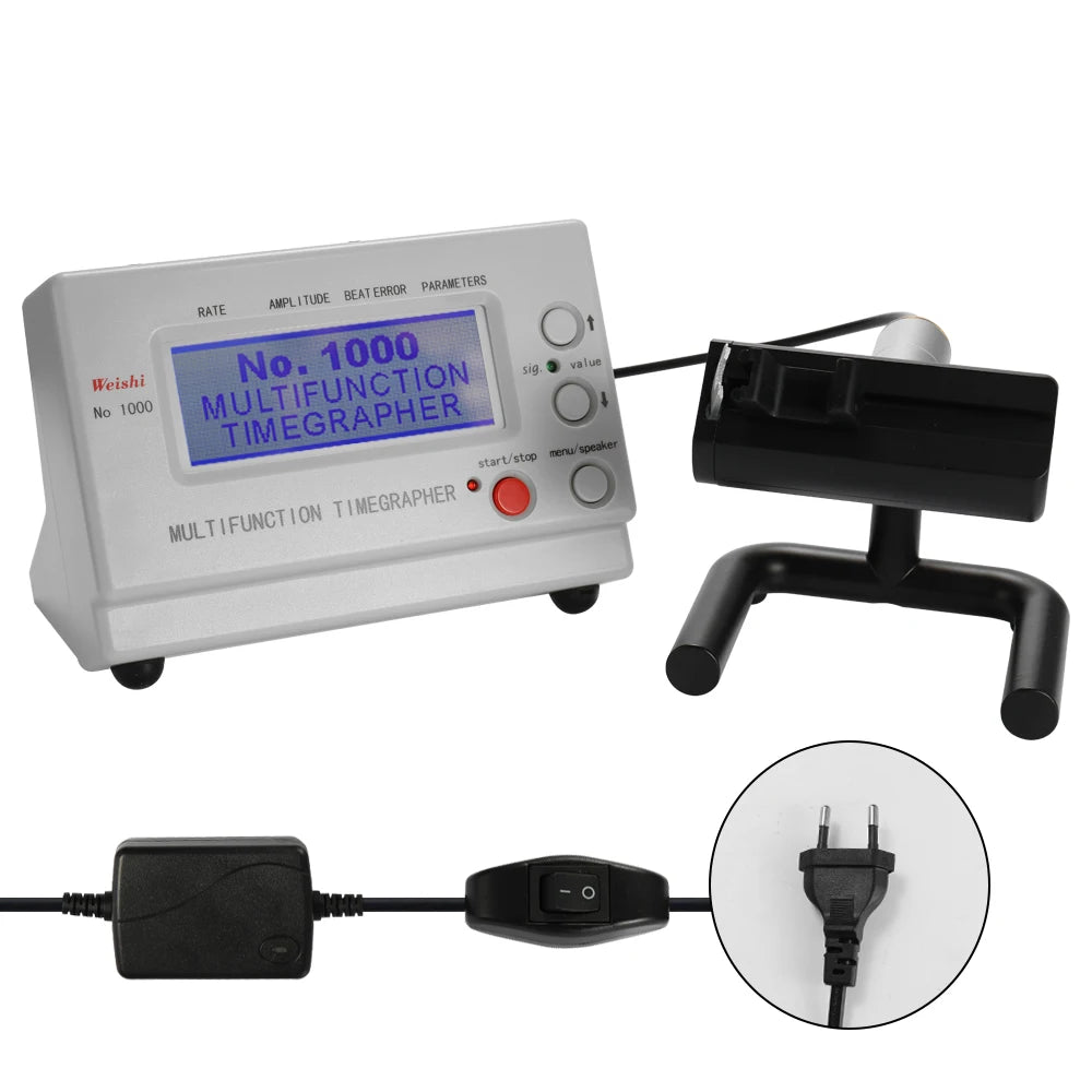 WeiShi No.1000/No.1900 Timegrapher Watch Testing Tool Watch Tester for Repairers Hobbyists Watch Test Repairing Tool Timing Test