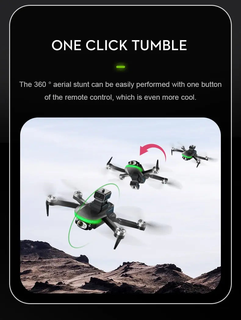 New S5S Mini Drone 4k Profesional 8K HD Camera Obstacle Avoidance Aerial Photography Brushless Foldable Quadcopter 1.2km
