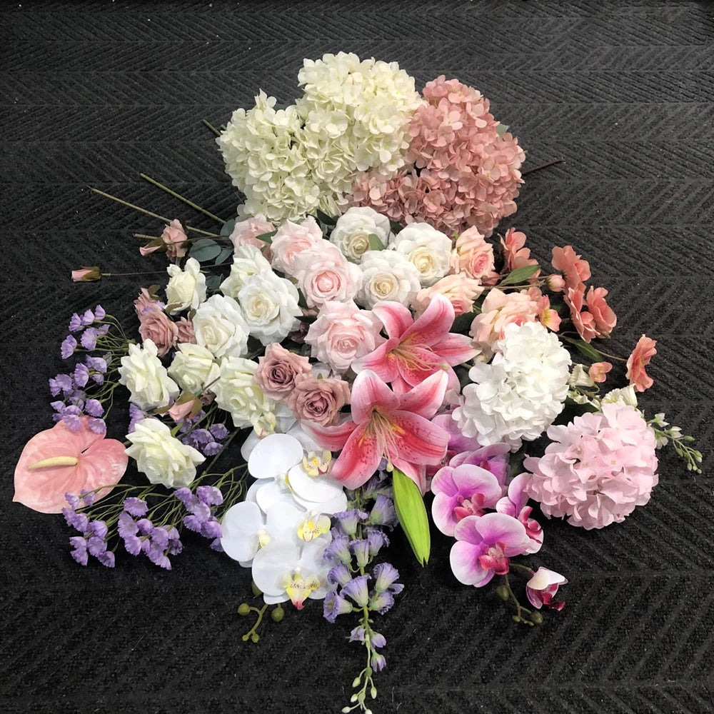 Large Artificial Hydrangea Macrophylla Really Touch Big Head DIY Bridal Bouquet Home Garden Wedding Party Decoration Accessories