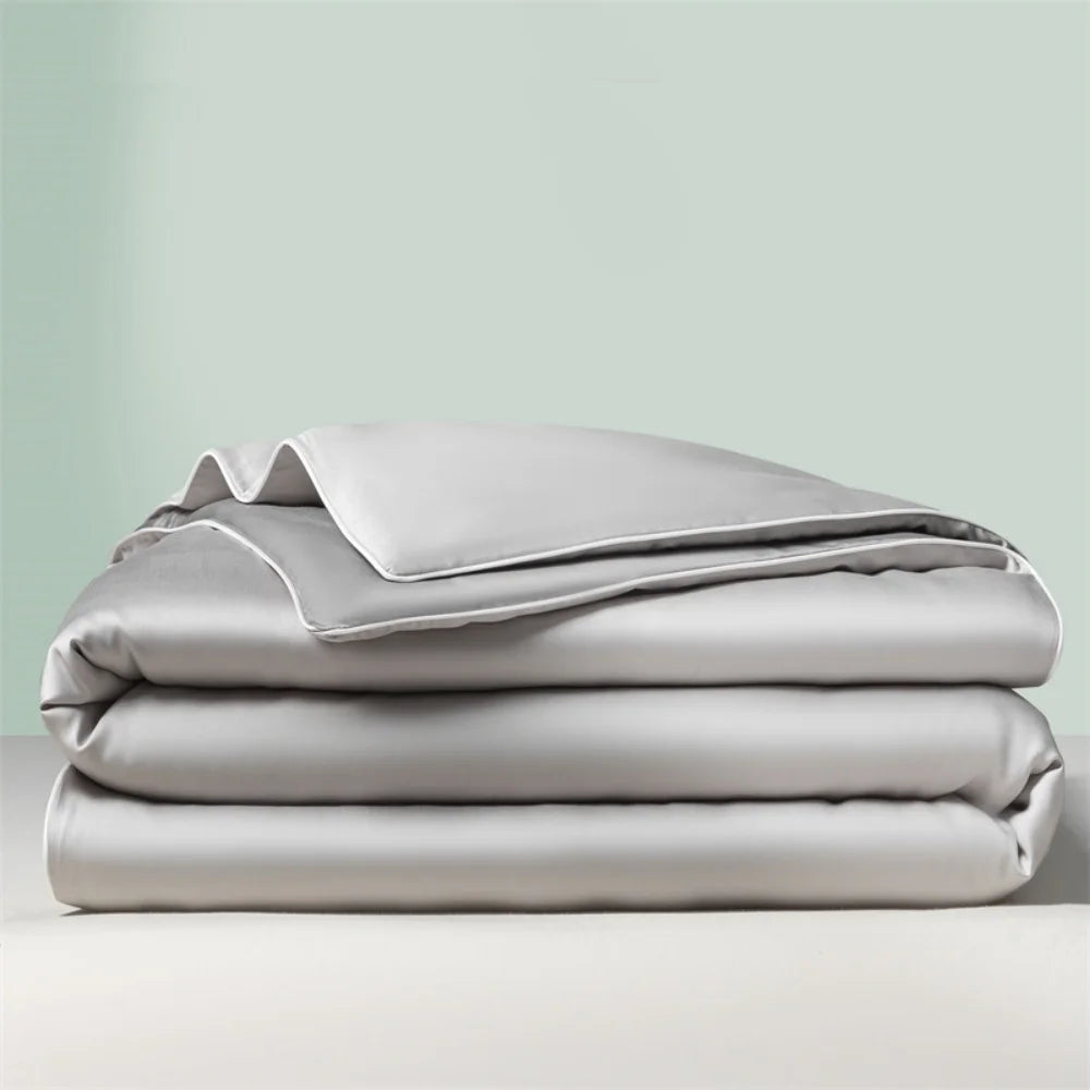 Sondeson Summer Women White Pink Quilt Soft Comforter Cool Color Duvet Twin Double Queen King Shell Blanket For Deep Sleep 1pcs