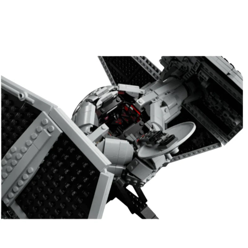 New Spaceship TIE 1931Pcs Interceptors Bricks Model Sets Building Blocks Modified from Imperial Fighters Assembly MOC Toys Gifts
