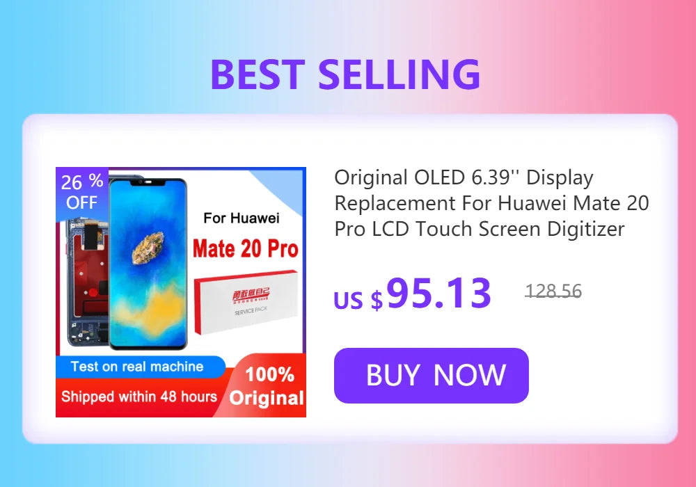 Original 6.76'' OLED Display For Huawei Mate 40 Pro LCD Touch Screen Digitizer Assembly For Mate40 Pro NOH-NX9 Replacement Parts