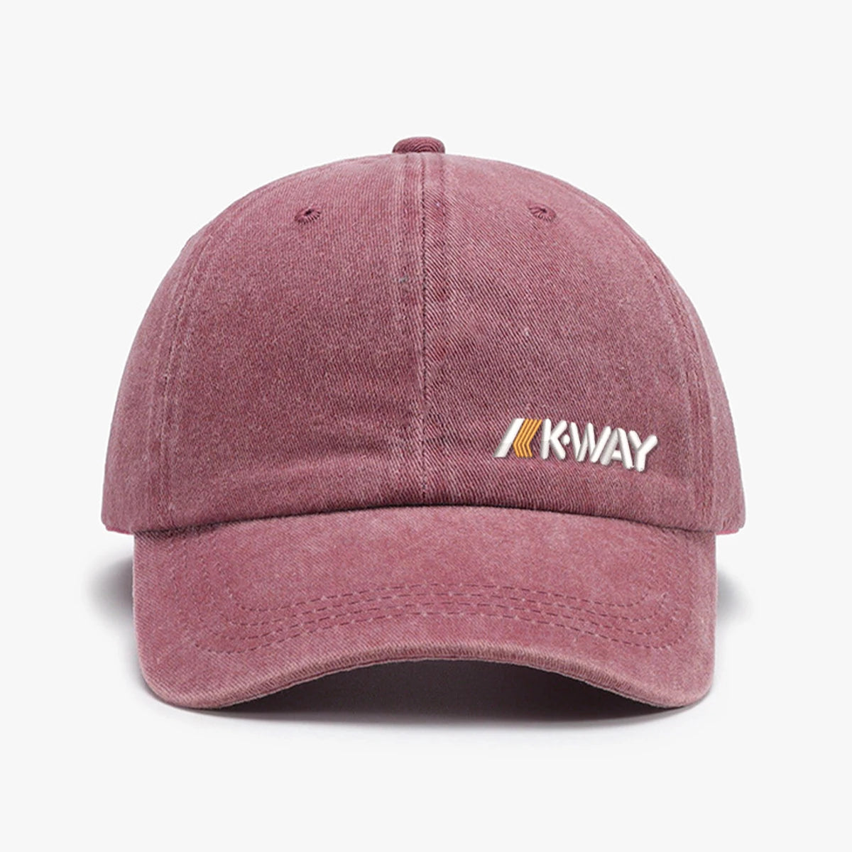 1 "Kway"embroidery printed baseball cap outdoor fashion accessory hat, adjustable, lightweight, unisex, as a holiday gift