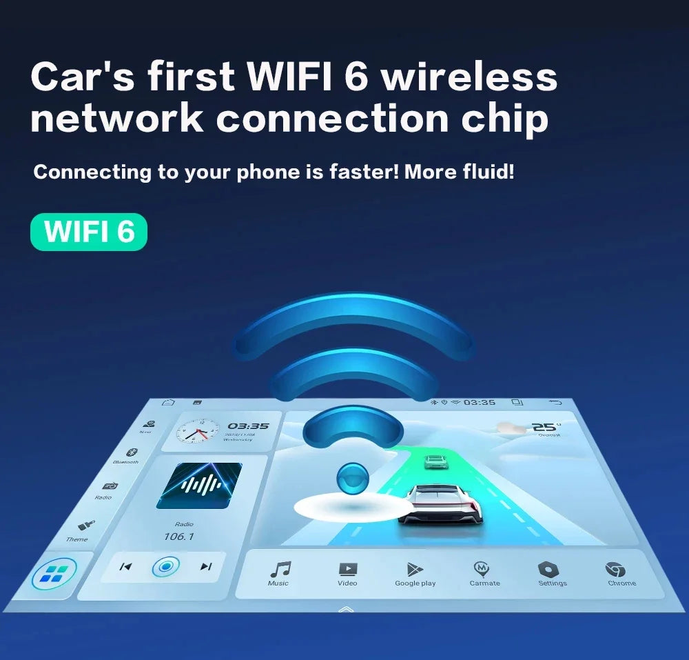 LELV 7" Android 13 Touch Screen Car Radio For Volkswagen VW Touareg Multivan T5 Transporte 2004-2011 Multimedia Player Carplay