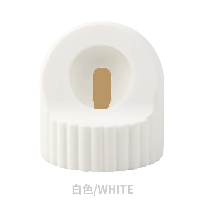 Soft Silicone Charger Stand for Apple Watch Series 8 7 6 5 4 3 2 1 SE Iwatch Station Dock Charging Desktop Holder Accessories