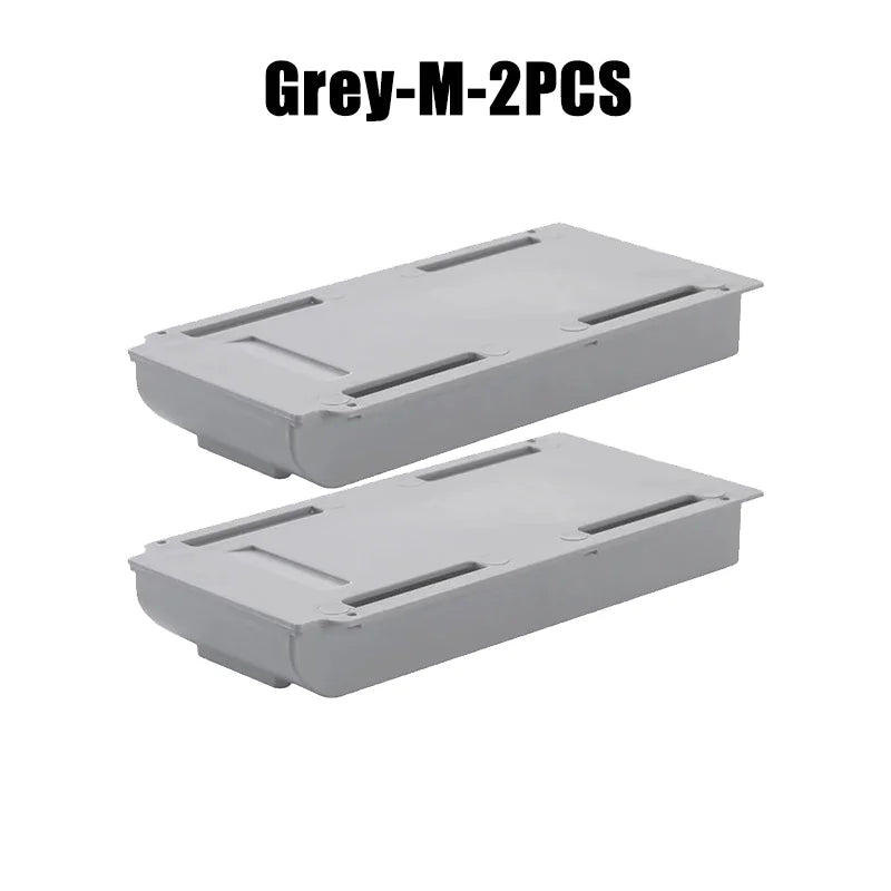 Hidden Storage Box Desk Storage Drawer Self-Adhesive Plastic Table Storage Holder Simple Sundries Cosmetics Stationery Organizer