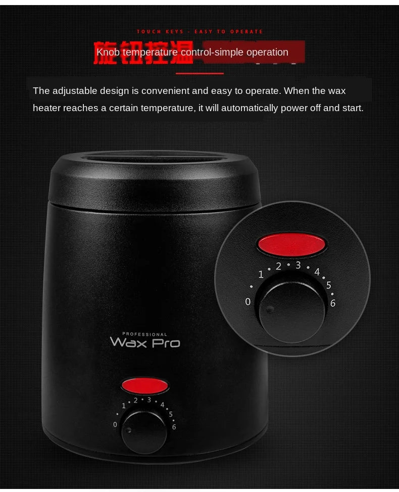 Waxing Machine for Hair Removal Hair Removal Wax Melting Machine 200ml Wax Heater Depilation Paraffin Warmer Waxing Dipping Pot