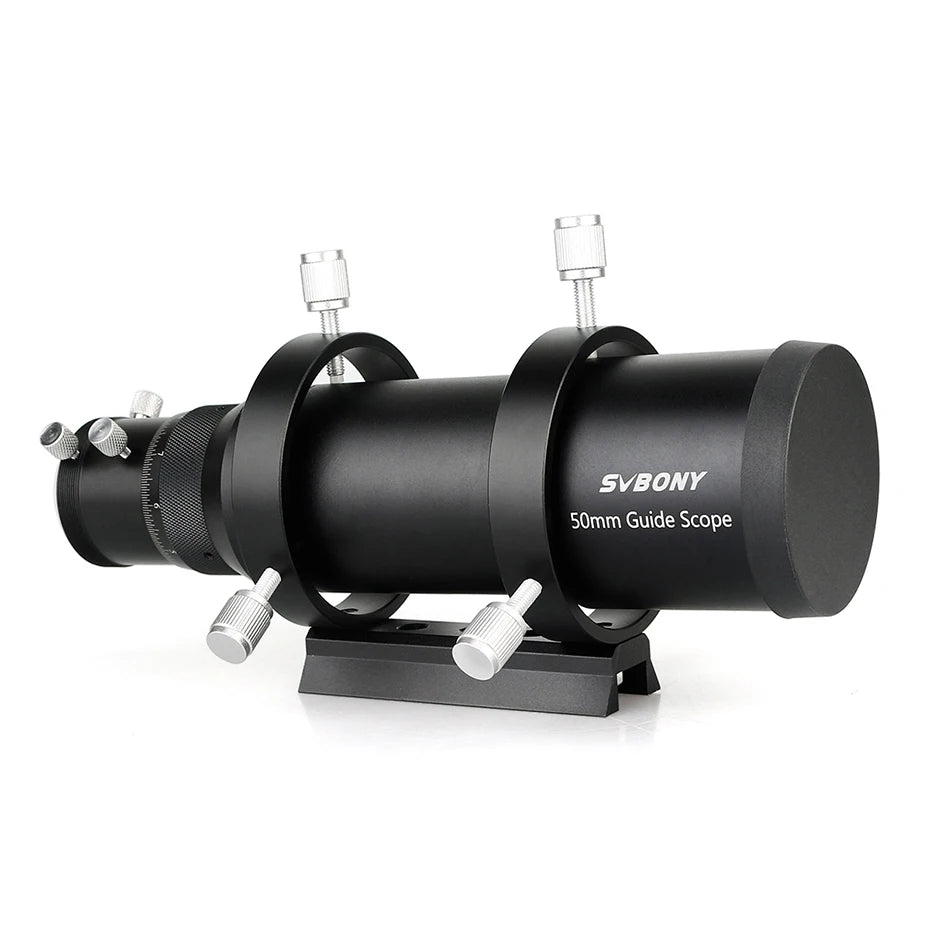 SVBONY Telescope Guide Scope 50mm/190 ,60mm/240mm,Compact Deluxe Guide Scope w/1.25" Double Helical Focuse SV106