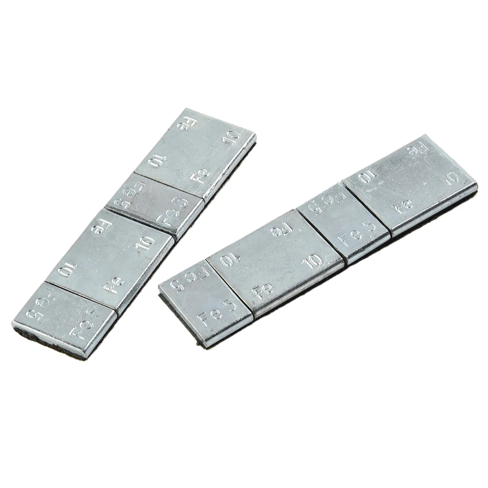 60g Wheel Balance Block Weight Iron Wheel Tyre Balancers For Car Motor Adhesive Wheels Balance Block Electronic Weights Blocks