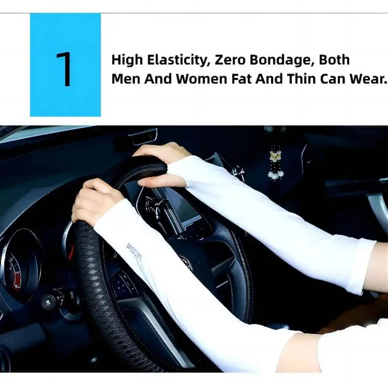 1 Pair Sunscreen Breathable Sleeve Effectively Cut Off Ultraviolet Rays Driving And Riding Must Have Men And Women Common