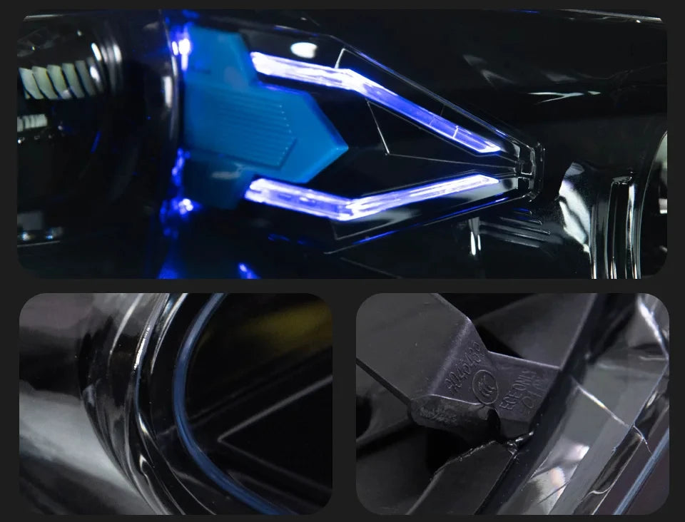 Car Styling Headlights for Audi Q7 LED Headlight 2006-2015 Head Lamp DRL Signal Projector Lens Automotive Accessories