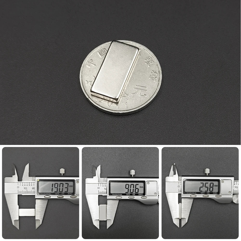 10/20Pcs 20x10x3mm Block Neodymium Rectangular Imanes 20mm X 10mm X 3mm NdFeB Super Powerful Strong Magnetic Permanent 20*10*3