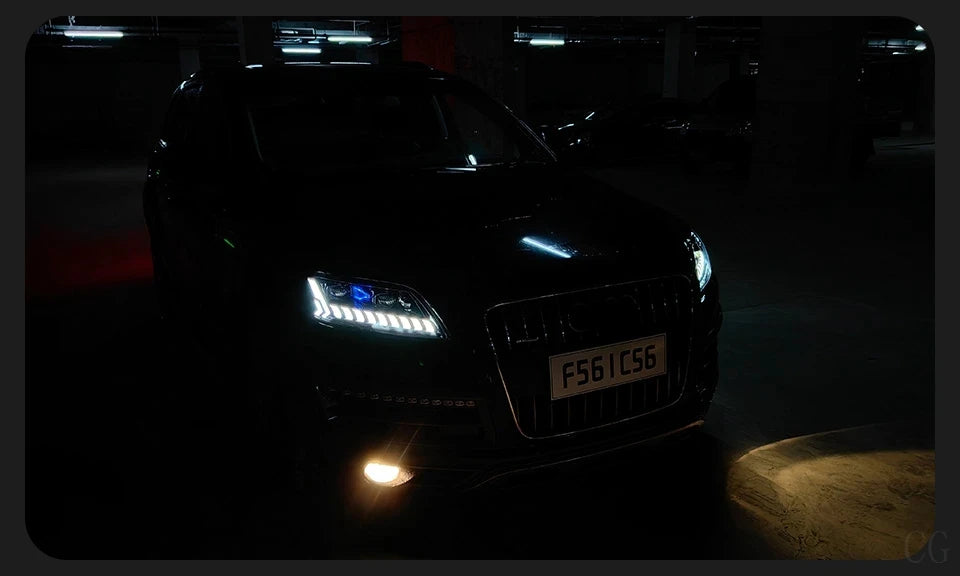 Car Styling Headlights for Audi Q7 LED Headlight 2006-2015 Head Lamp DRL Signal Projector Lens Automotive Accessories