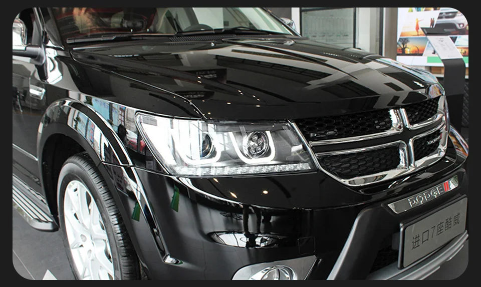 Car Lights for Dodge Journey LED Headlight 2008-2019 JCUV Head Lamp Drl Projector Lens Automotive Accessorie