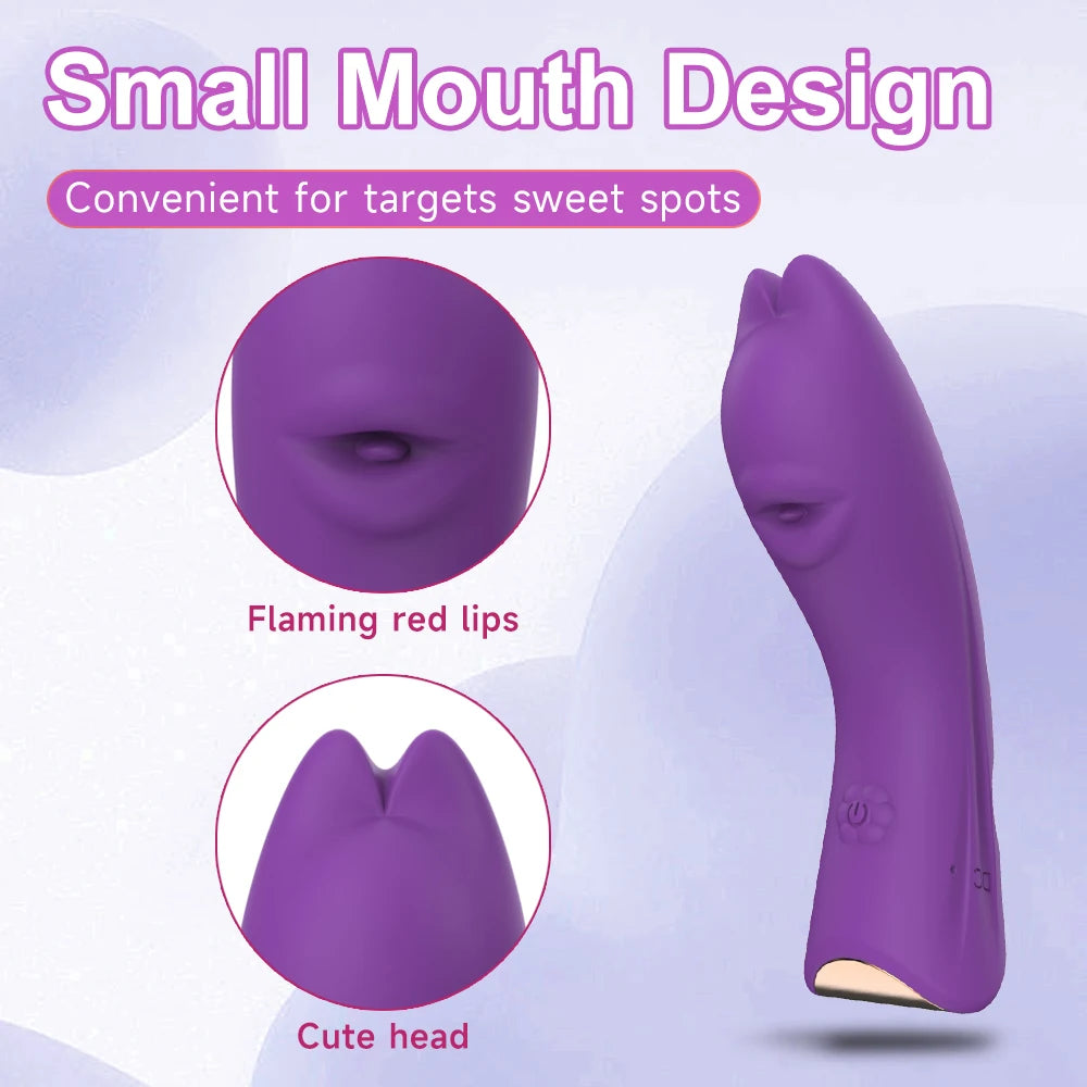 10 Speed G-Spot Finger Vibrator Clitoral Nipple Stimulation Massage Masturbator Suitable for Adult Women or Couples Sex Toy