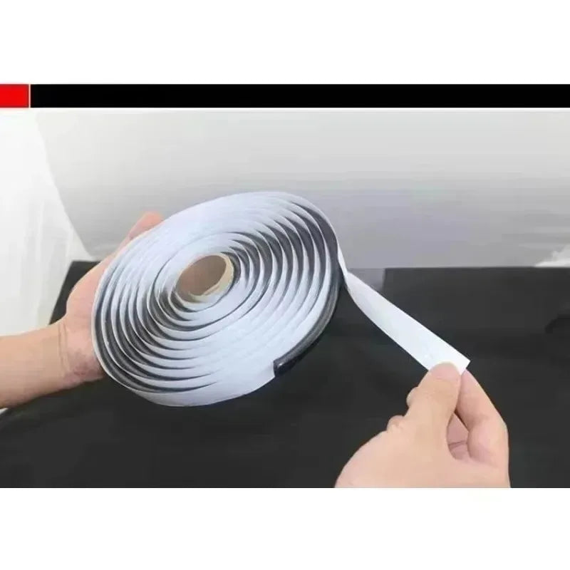 Butyl Rubber Glue Sealant 4m Waterproof Black Tape For RV Car Headlamps Window Door Windshield Headlight Retrofit Hot