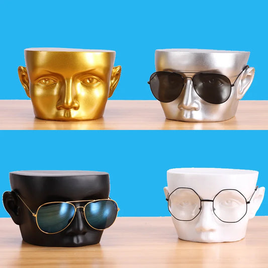 Face Design Glasses Sunglasses Display Stand Rack Bracket Jewelry Racks Crafts Holders Ornaments