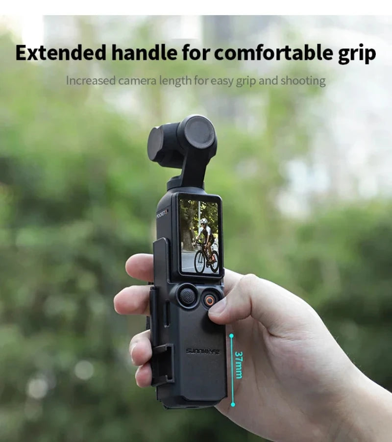 Extension Handle Portable Camera Mount Expansion Adapter Action Camera Fixed Frame Accessories Compatible For DJI OSMO Pocket 3