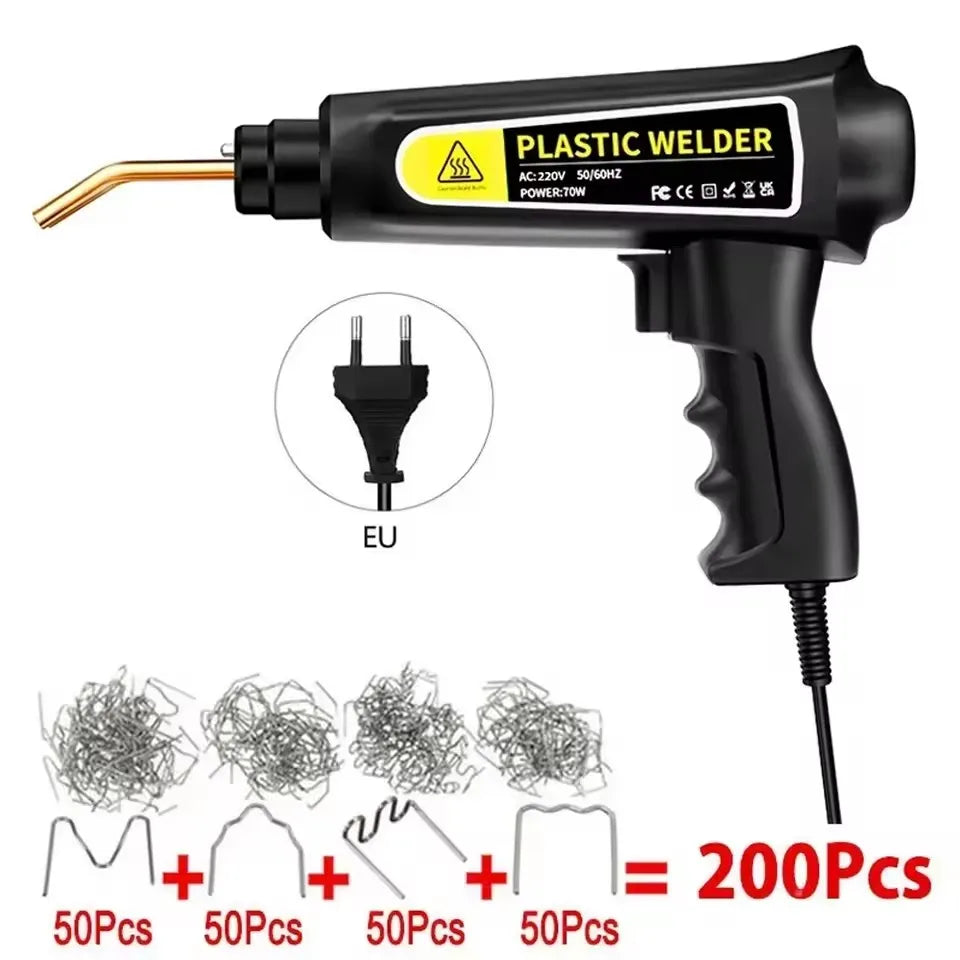 New Heat Gun Plastic Welding Machine Bumper Soldering Iron Staples Bumper Repair Car Tools Kit HOT Stapler Plastic Welder