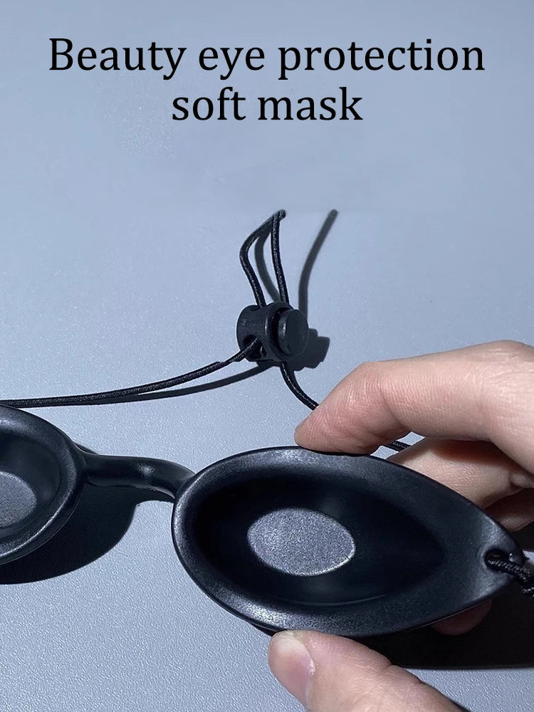 Laser Beauty Instrument, Eye Mask, Goggles, Photon Rejuvenation Eye Mask Sunbathing Sun Shading Thickened Silicone Cover