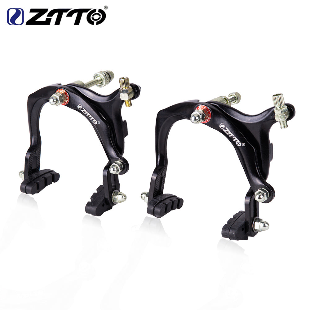 ZTTO C Calipers Rim Brake Bicycle Side Pull Brake for Cruiser Kids Bike City Cycling Front Rear Friction Wheel Brake With Pad