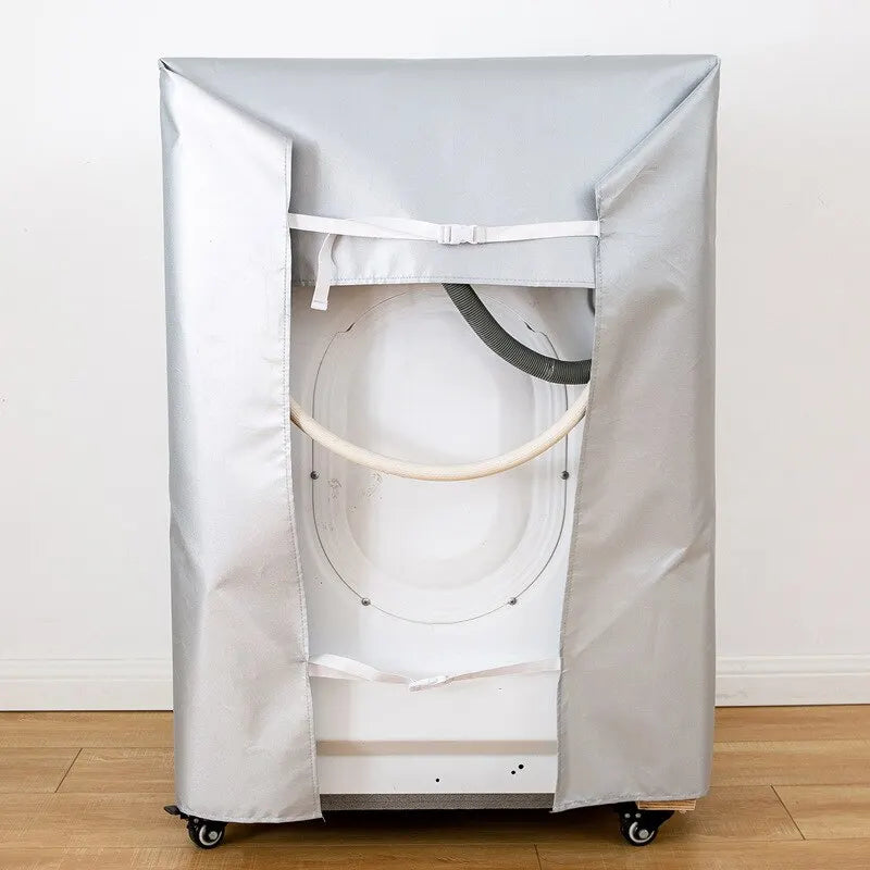 Washing Machine Cover Washer Dryer Cover For Front Loading Machine Waterproof Dust Proof Thicker with Roll Edge