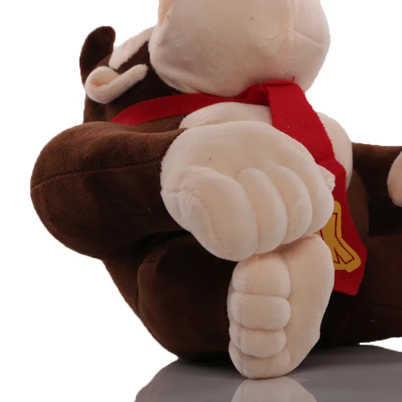 24cm Donkey Kong Plush Toys Cute Monkey Soft Toy Orangutan Plushie Doll Stuffed Animals Gorilla Dolls for Childen Birthday Gifts