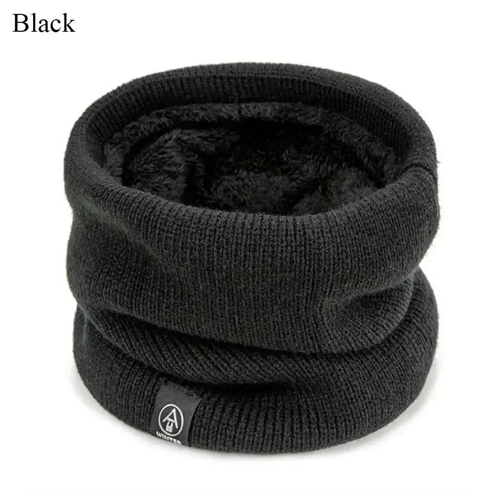 Fashion Soft Knitted Neck Warmer, Women/Men Sports Scarf with Face Cover for Winter Skating Running and Hiking