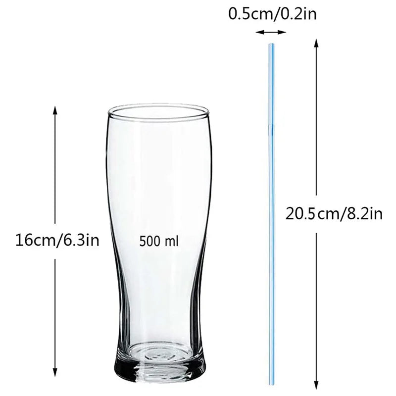 100-3000PCS Colorful & Black Drinking Kunststof Straws Bar Party Wedding Kitchen pajitas plastique Beverage Straw Wholesale