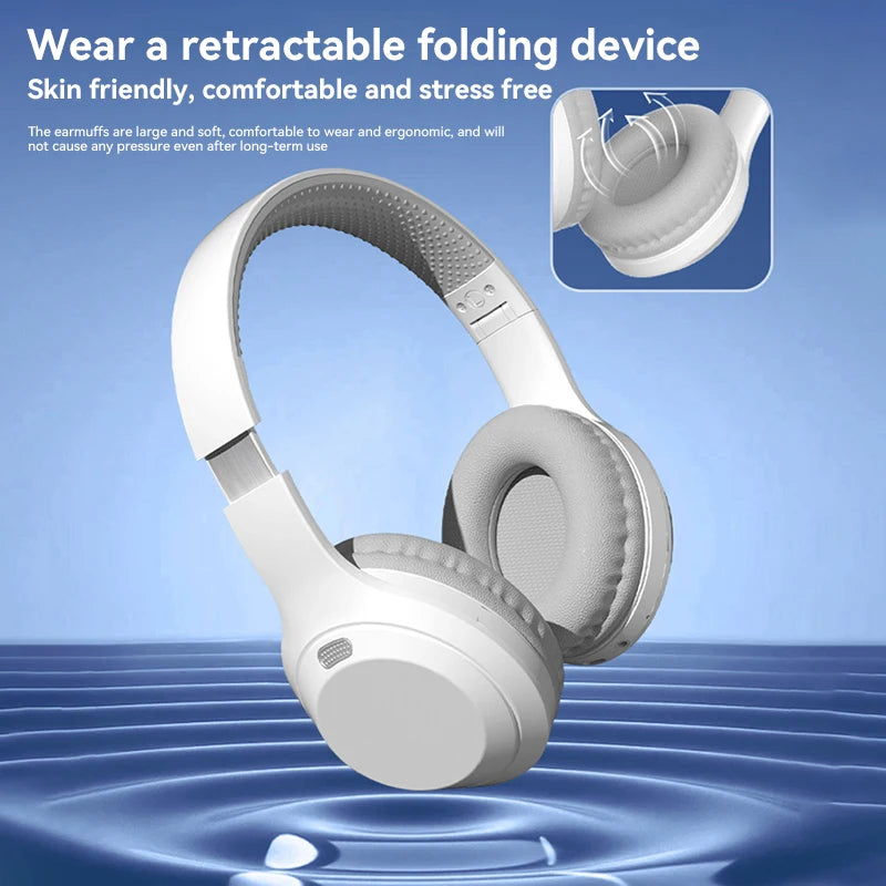 Xiaomi Wireless Headphones Bluetooth5.3 Headphone Foldable Portable 40mm Driver Game Music Over Ear 3D Stereo Headset With Mic