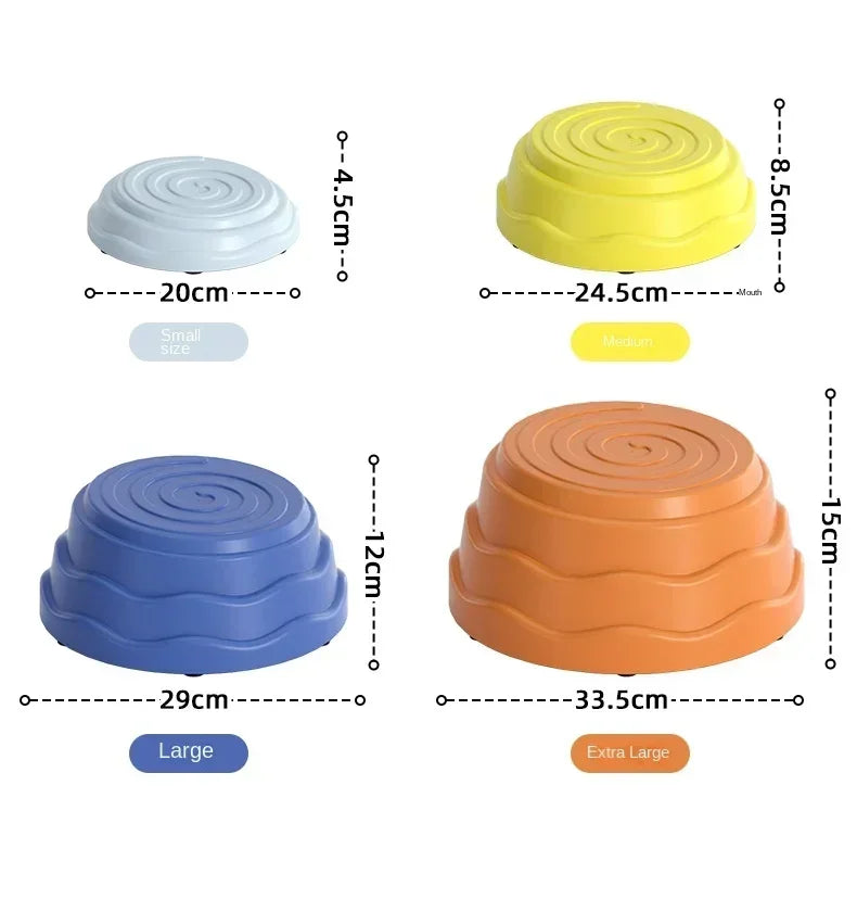 Six Children Cross The River Stone Sense System Training Equipment Kindergarten Early Education Training Balance Treadle Toys